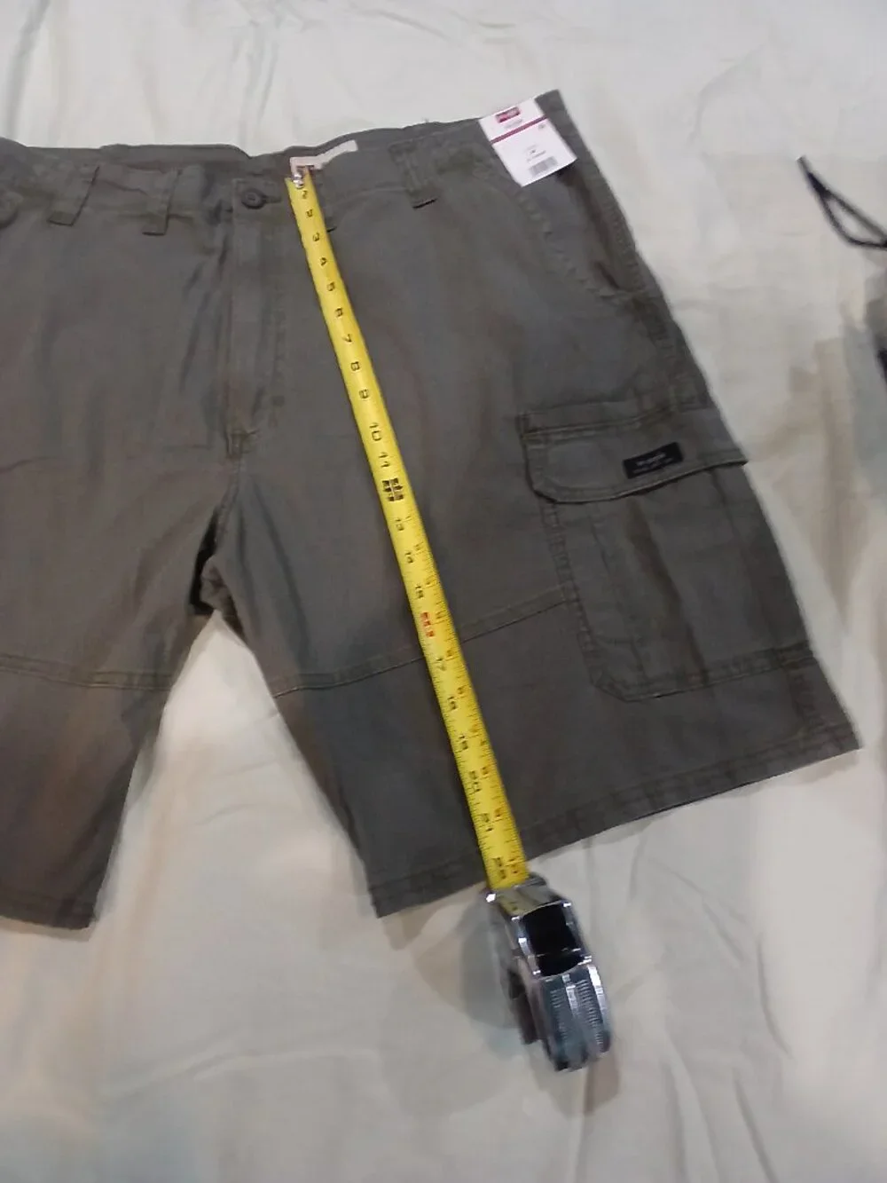 Wrangler Five Star Premium Cargo Shorts Men's 44 Olive Relaxed Fit NWT